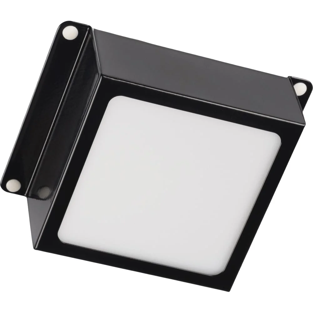 Светильник PPL 089/G OPAL 9W 4000K BLACK IP40 "Грильято" 100*100мм "Домино" Jazzway