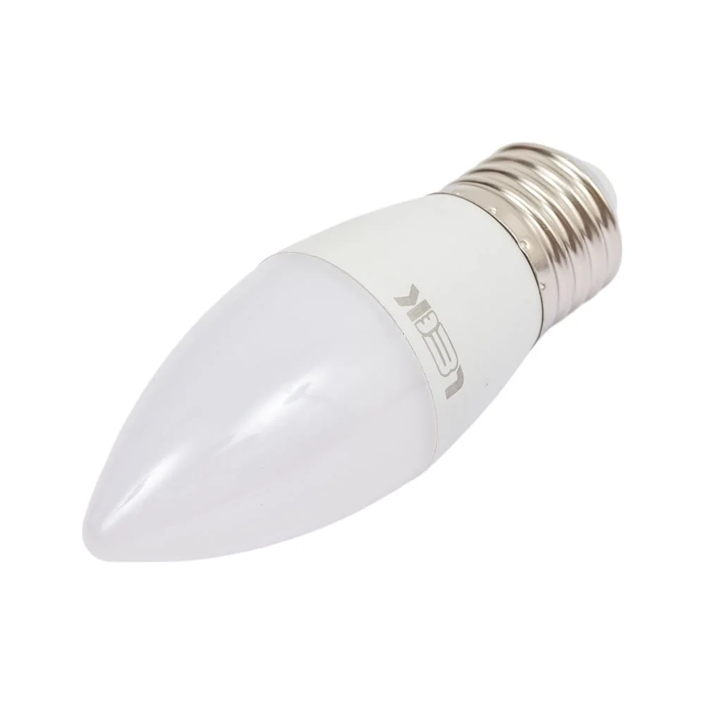 *Лампа LED 5W E27 SV 3000K LEEK свеча 340lm 37*106 (Classic)