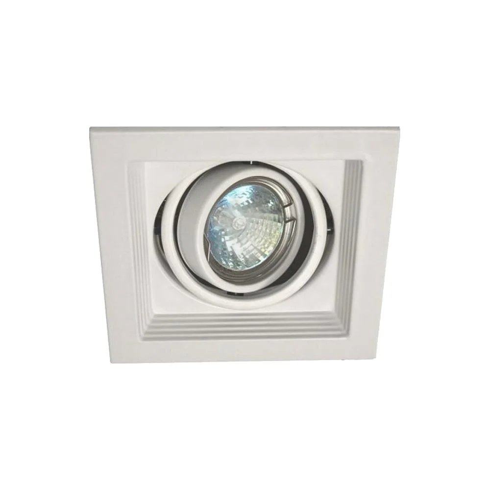Светильник карданный MR16, 1*50W встраиваемый, GU5.3 WH IL.0006.6115