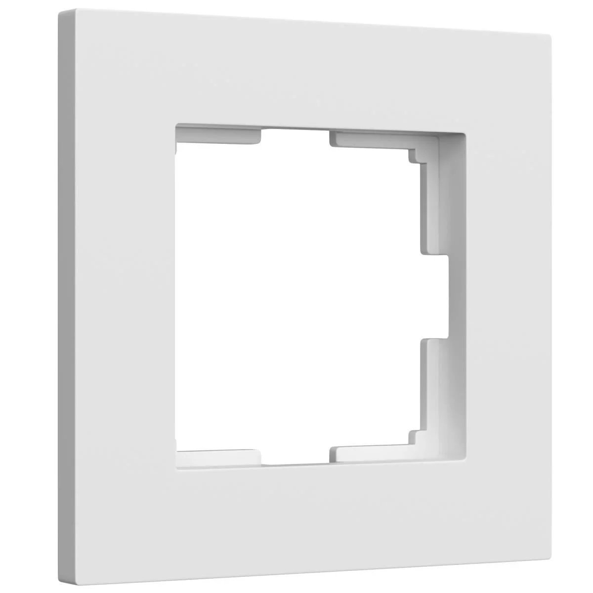 Рамка 1-м Slab (белый матовый) W0012961