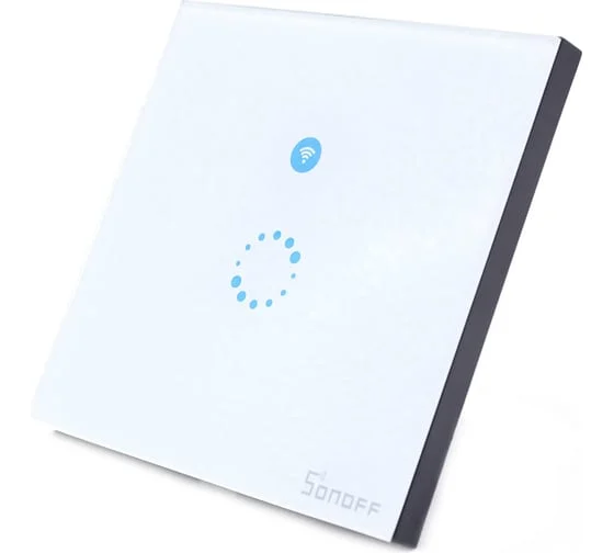 Беспроводной WI-FI выключатель Sonoff Light T1 одноклавишный
