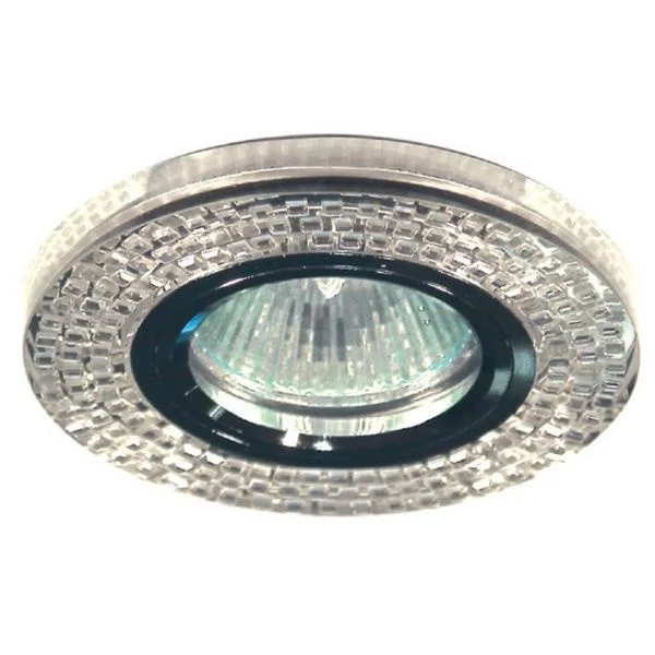 Светильник встраиваемый. AL/CLEAR MR16 35Вт + LED 3Вт IL.0026.1503