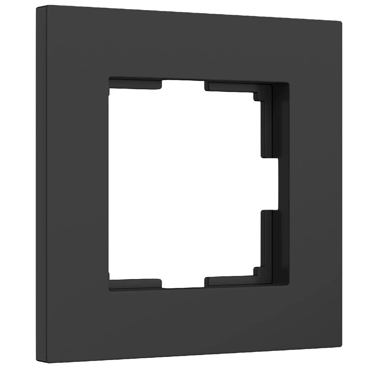 Рамка 1-м Slab (черный матовый) W0012908