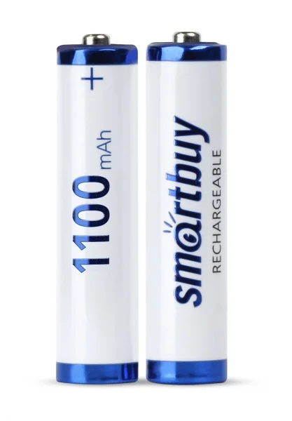 Аккумулятор NiMh Smartbuy ААА (блистер 2шт) AAA/2BL 1100 mAh  (SBBR-3A02BL1100)  цена за 1 шт