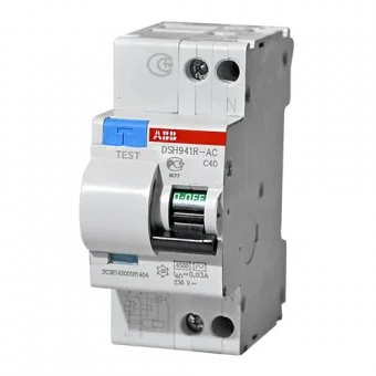 Автомат диф. DSH941R C 40A 30mA 4,5kA тип AC 1P+N ABB(сняты)