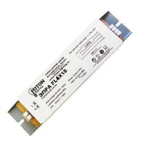 Балласт электронный ЭПРА FL4*18W 182*43*30 mm (S149) FOTON