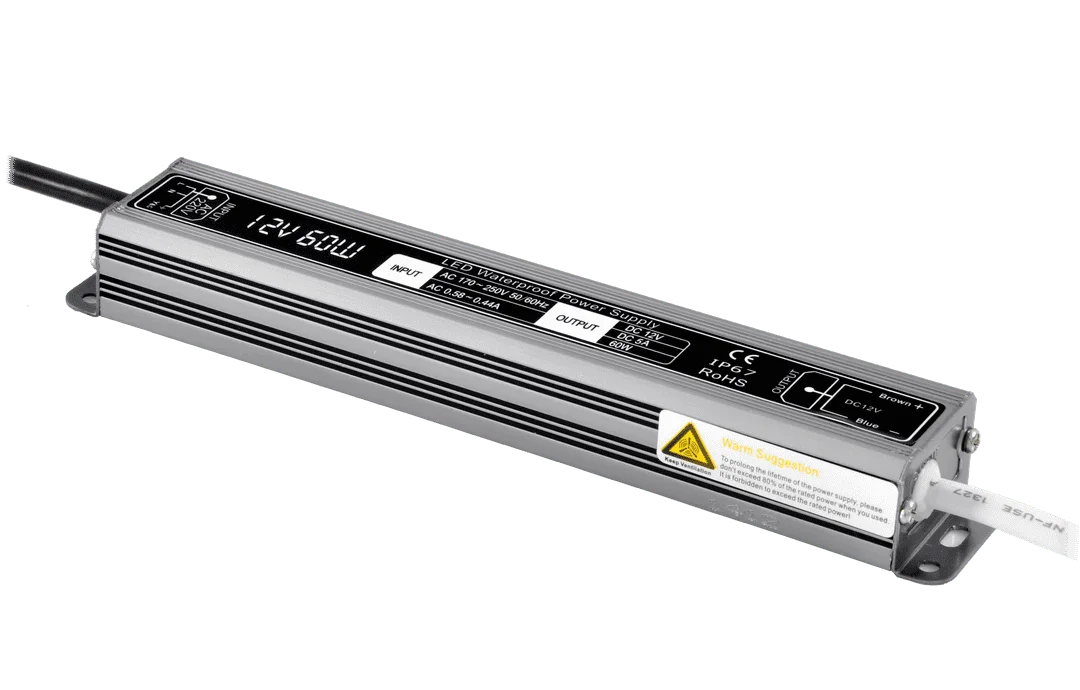 Блок питания TPW, 60 W Влагозащитный, 12V, MTPW-60-12 MINI Al SW-G