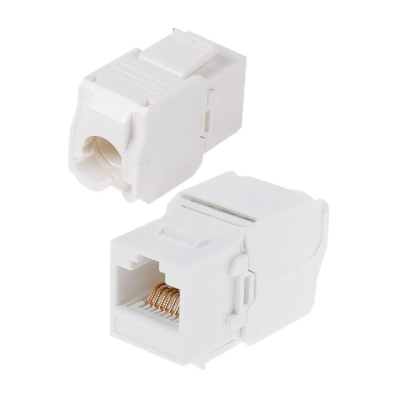 ДЖЕК гнездо RJ45 8Р8С быстрозажимной ручной REXANT арт. 05-1052