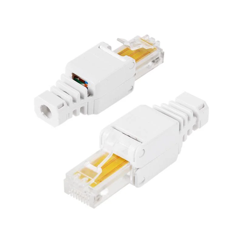 ДЖЕК штекер RJ45 8Р8С с быстрозажимной ручной REXANT 05-1051