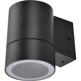 Ecola GX53 LED 8003A свет. накл. IP65 прозр. Цилиндр металл. 1*GX53 Черный 114x140x90 FB53C1ECH
