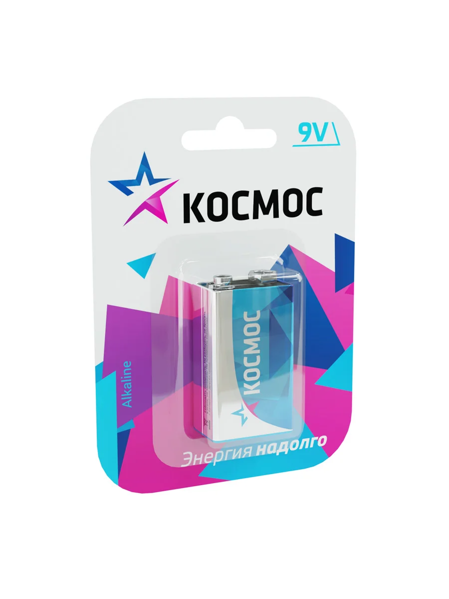 Элем.пит. Космос 6LR61 1*BL Крона