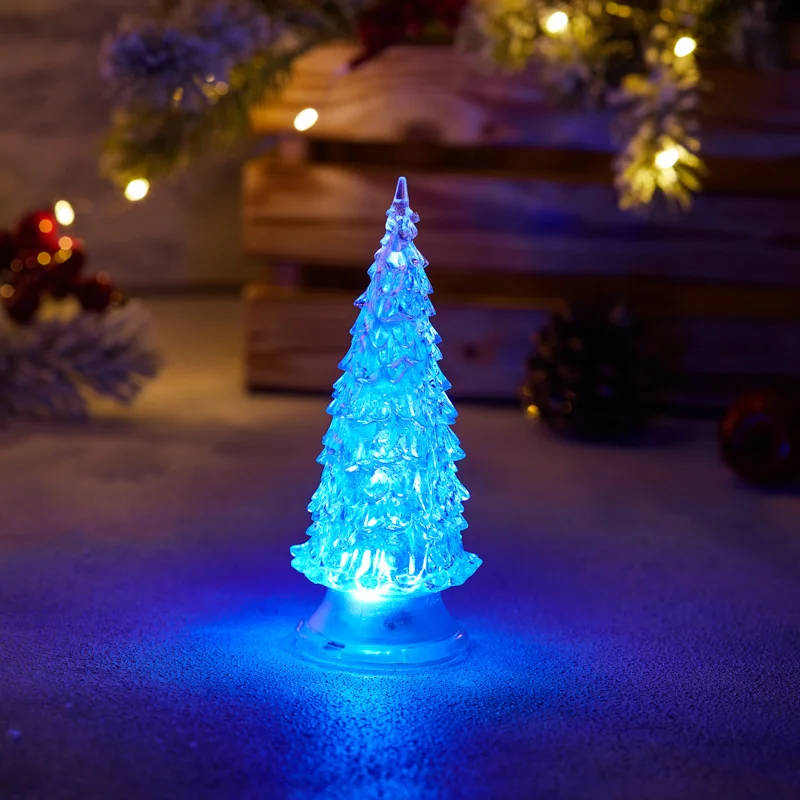 Фигура светодиодная Елочка, 15 см, RGB 513-022
