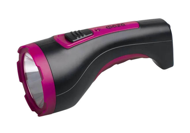 Фонарь ФАZА AccuF2-L3W-bk (черн.) Аккумуляторный 900мАч 3Вт SMD