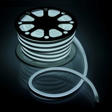Гибкий неон 15 х 25 мм, (25 метров бухта), LED-120-SMD2835, 220 V, БЕЛЫЙ арт. 1431309