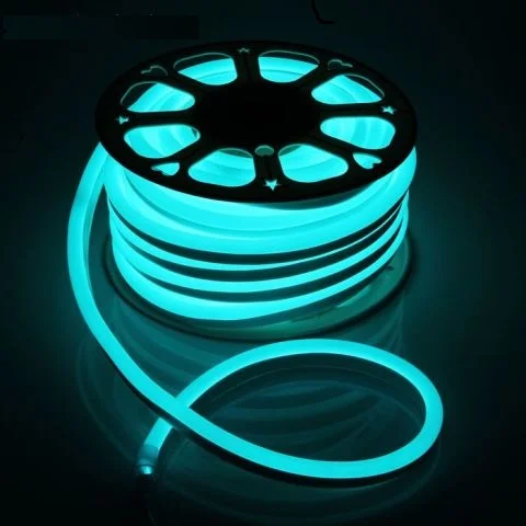 Гибкий неон 15 х 25 мм, (25 метров бухта) LED-120-SMD5050,220V (Мульти меняется сразу весь) 1431317