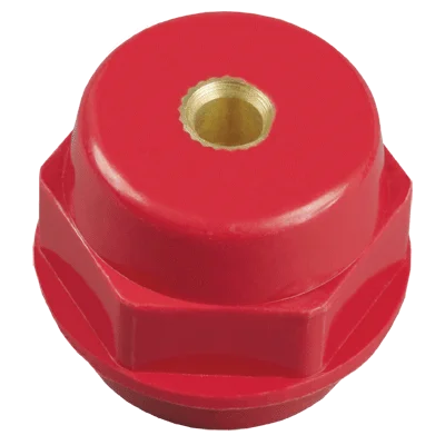 Изолятор SM30 силовой H30*D27*M 8мм с крепежом