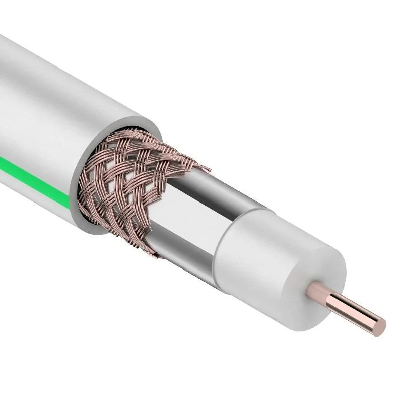 Кабель SAT 703B Cu 75 Ом, бухта 100 м, белый PROconnect 01-2431-6