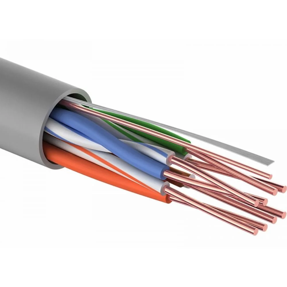 Кабель UTP 4PR 24AWG CAT5e 305м PROconnect (4х2х0,52) Медь 01-0052 ( 15 + 55 + 85 )