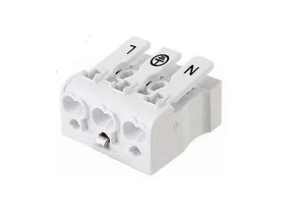 Клемма пружинная соединительная КСП3-L+N+PE, 16 A HLT 100шт/уп.