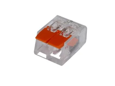 Клеммы рычажковые универсальные КРУ-412 (0.5-4мм²) HLT 100шт/уп.