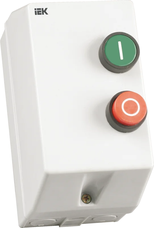 Контактор КМИ-11860 18А в оболочке 380V/АС-3 IP54 реле 12-18А ИЭК