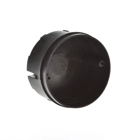 Коробка установочная (подрозетник) под бетон d68*40 Рувинил IP30 (У196) 10146 (168шт) черный