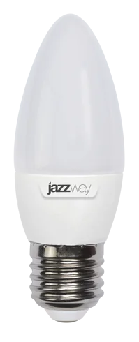 Лампа LED 9W E27 C37 5000K 230V JazzWay свеча 820Lm PLED-SP