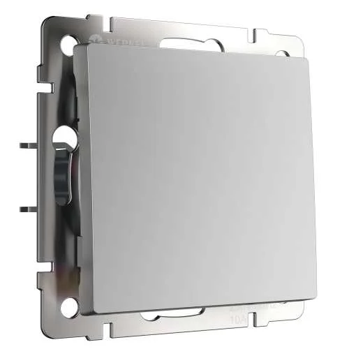 Механизм переключателя 1-кл. проходной 10A (серебряный) Werkel W1112006 *
