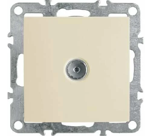 Механизм розетки TV 1-м Эрна (слоновая кость) Stekker PST00-9108-02