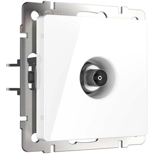 Механизм розетки TV оконечная (белый) Werkel W1183001