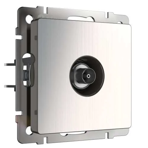 Механизм розетки TV оконечная (глянц. никель) Werkel W1183002