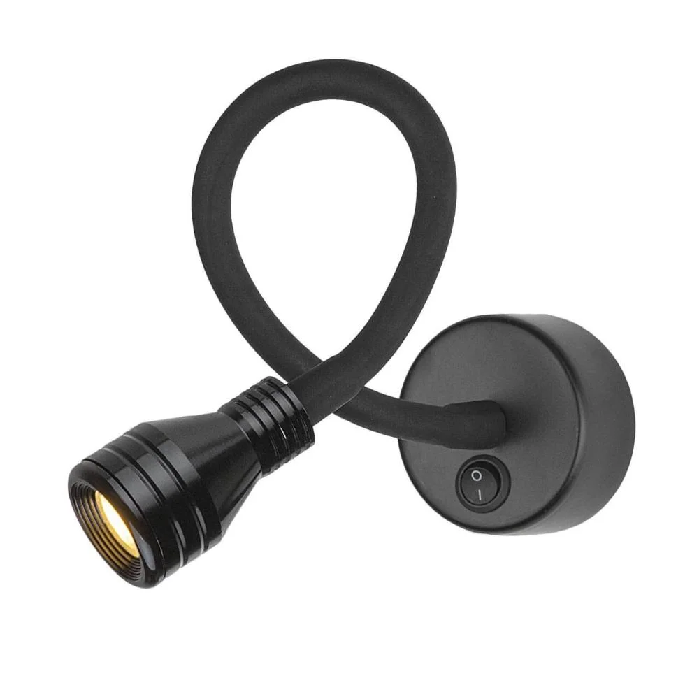 MRL LED 1030 / Светильник настенный светодиодный KORD черный