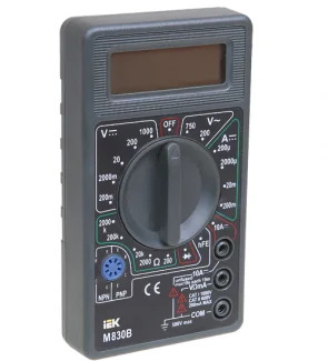 Мультиметр цифровой Universal M830B ИЭК