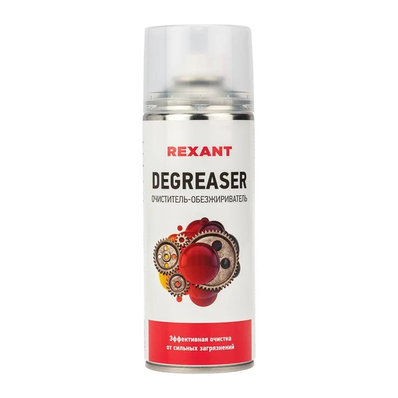 Очиститель обезжириватель DEGREASER, REXANT, 400 мл, аэрозоль 85-0006