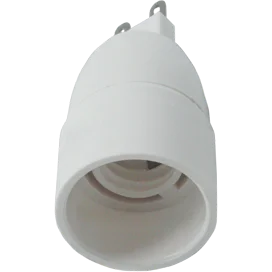 Переходник с цоколя G9 на E14 Белый Ecola base A9T14WEAY