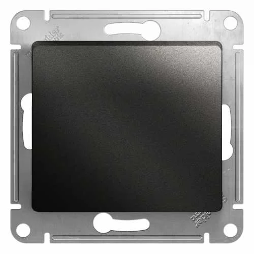 Переключатель проходной 1-кл. СП Glossa 10А IP20 (сх. 6а) 10AX механизм антрацит SE GSL000761