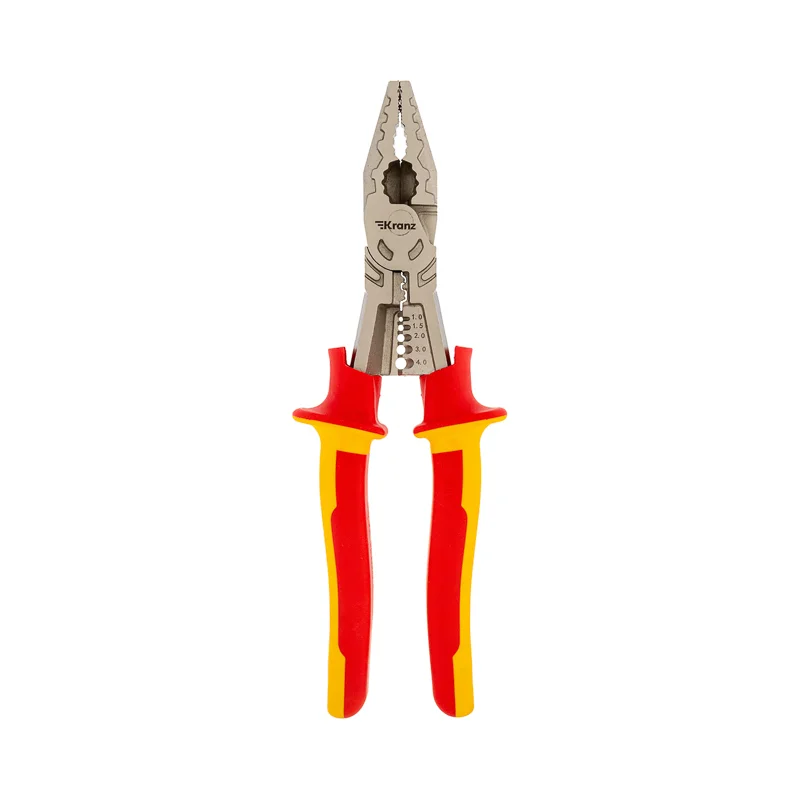 Плоскогубцы многофункциональные диэлектрические 230мм KRANZ KR-12-4651-3