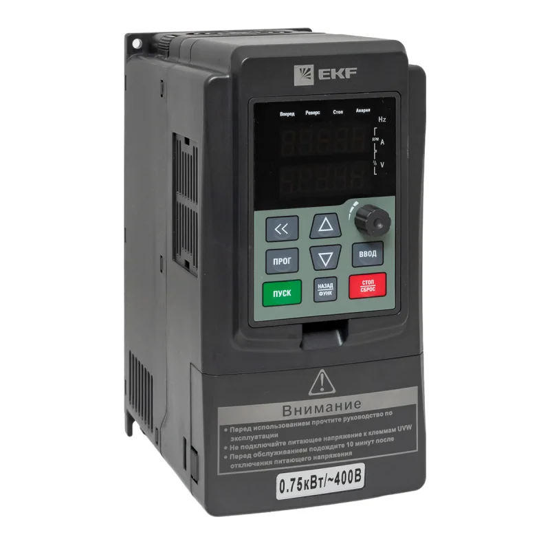 Преобр. частоты 0,75/1.5кВт 3х400В VECTOR-100 EKF