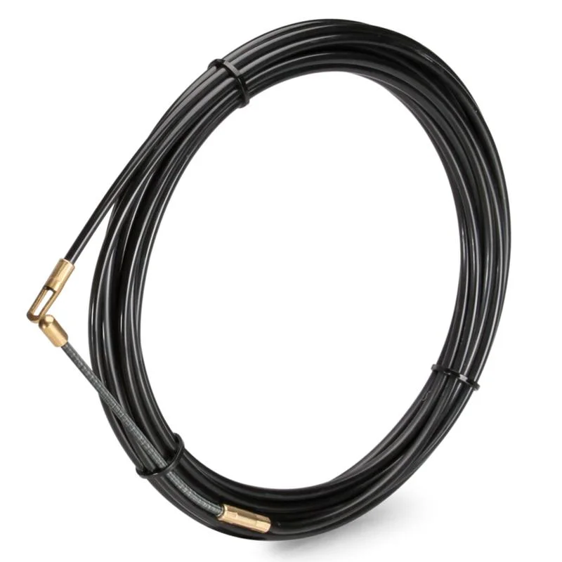 Протяжка для кабеля нейлоновая L20м (d4мм для труб D20-25) Fortisflex 71070 черная СНЯТА С ПР.