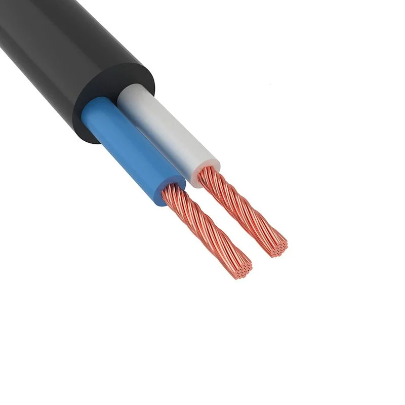 Провод ПВСнг LS 2*1,5 черн ГОСТ (150м) ККЗ