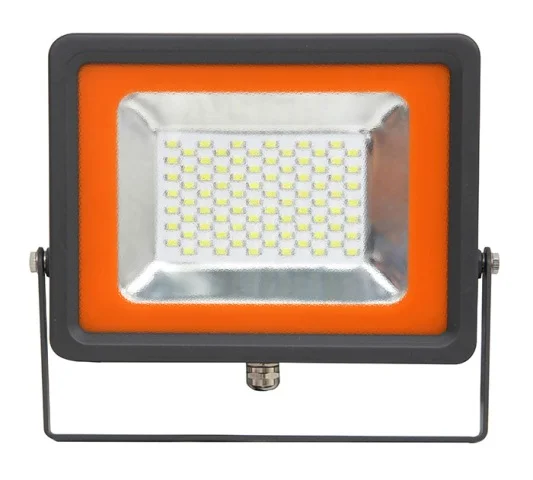 Прож.свет.квадр.PFL-S-SMD/100W (PFL-S2-SMD) 9000Лм JAZZ WAY (плоский корпус) хол.белый 220V IP65