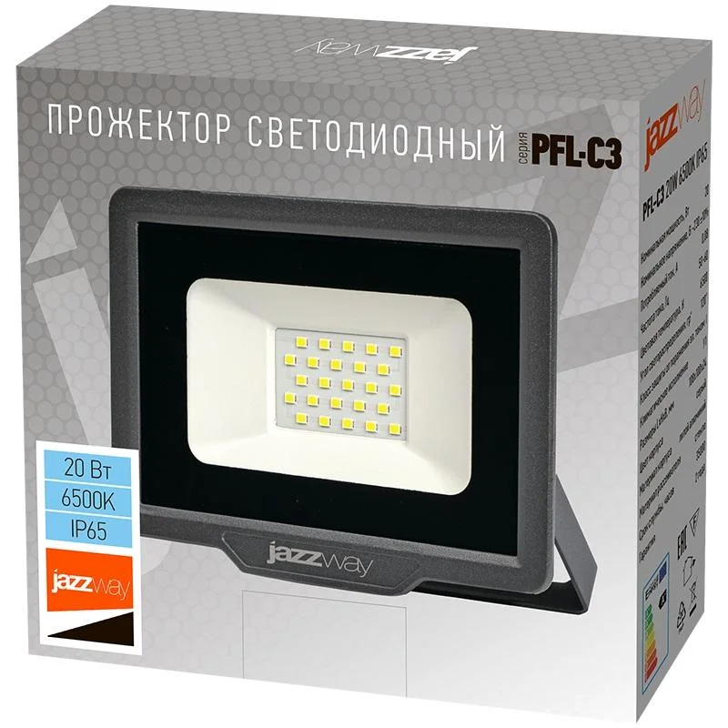 Прожектор светод. PFL- C3 20w 1700Lm 6500K IP65 Jazzway