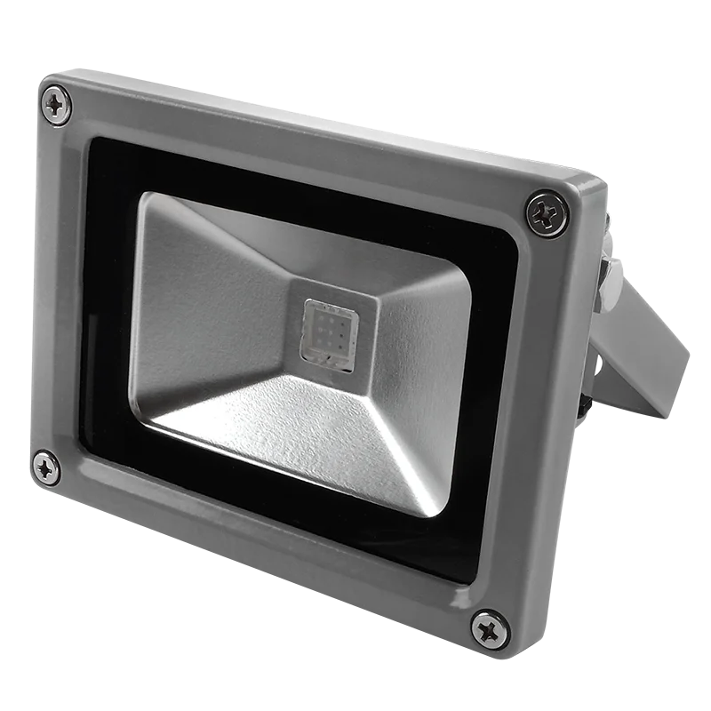 Прожектор светодиодный PFL- 10W/ RGB-RC/GR Jazzway