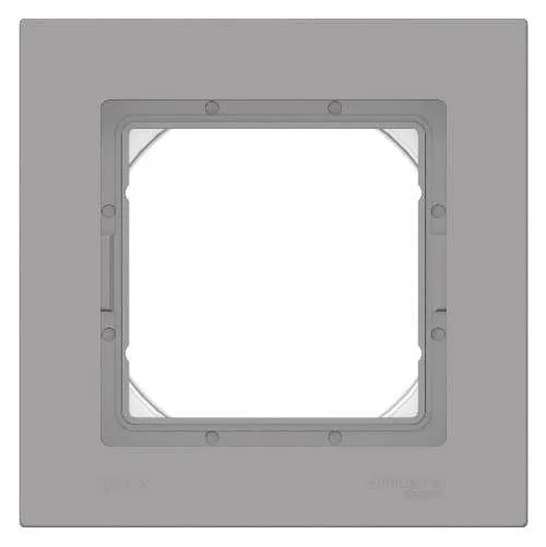 Рамка 1-м AtlasDesign Aqua IP44 (алюминий) SchE ATN440301