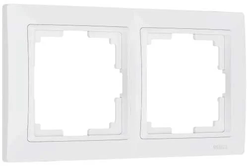 Рамка 2-м Snabb Basic (белая) Werkel W0022001