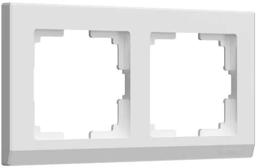 Рамка 2-м Stark (белая) Werkel W0021801
