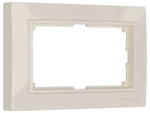 Рамка для 2-ой розетки Snabb Basic (сл. к.) Werkel W0082003