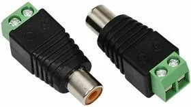 РАЗЪЁМ гнездо RCA с клеммной колодкой (блистер) REXANT 14-0414
