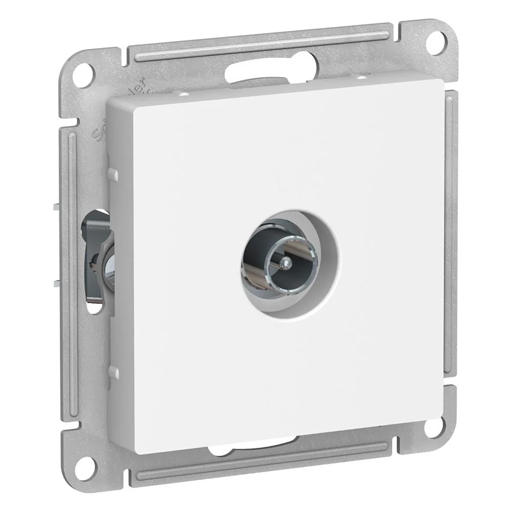 Розетка с/п TV оконечная AtlasDesign механизм бел. 1DB SE ATN000191