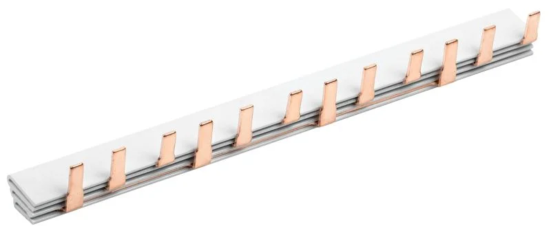 Шина соединительная типа PIN (12 штырей) 3Р 63А 22 см ИЭК